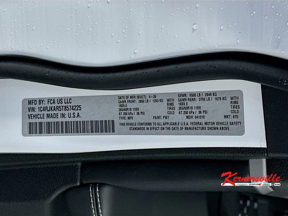 2026 Jeep WL Grand Cherokee - Image 19 of 21