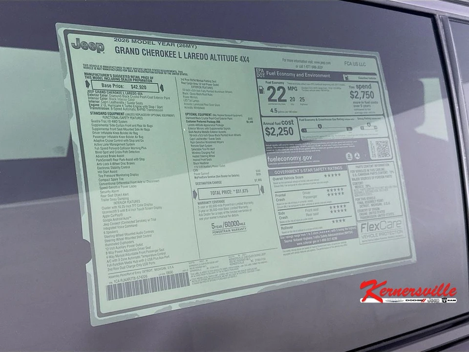 2026 Jeep WL Grand Cherokee - Image 21 of 22