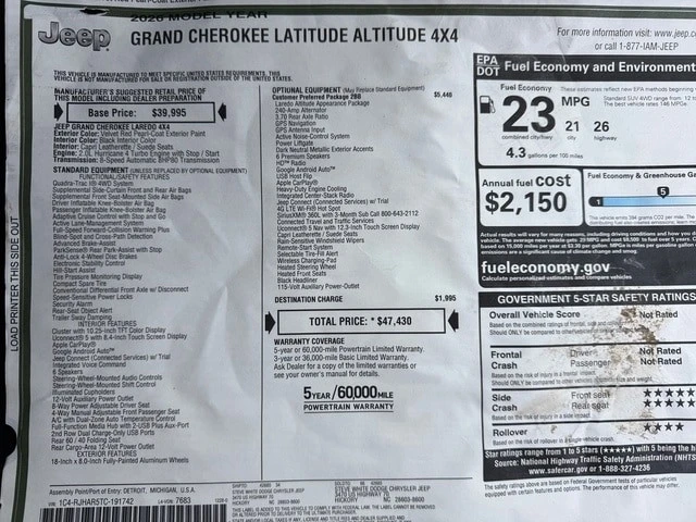 2026 Jeep WL Grand Cherokee - Image 31 of 31