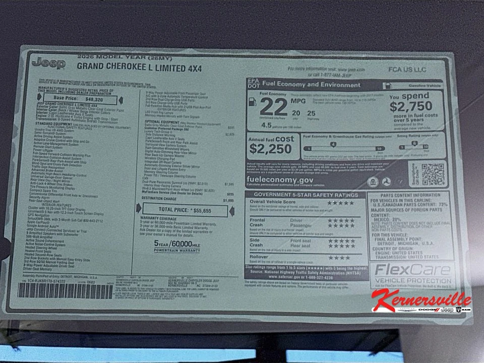 2026 Jeep WL Grand Cherokee - Image 21 of 22