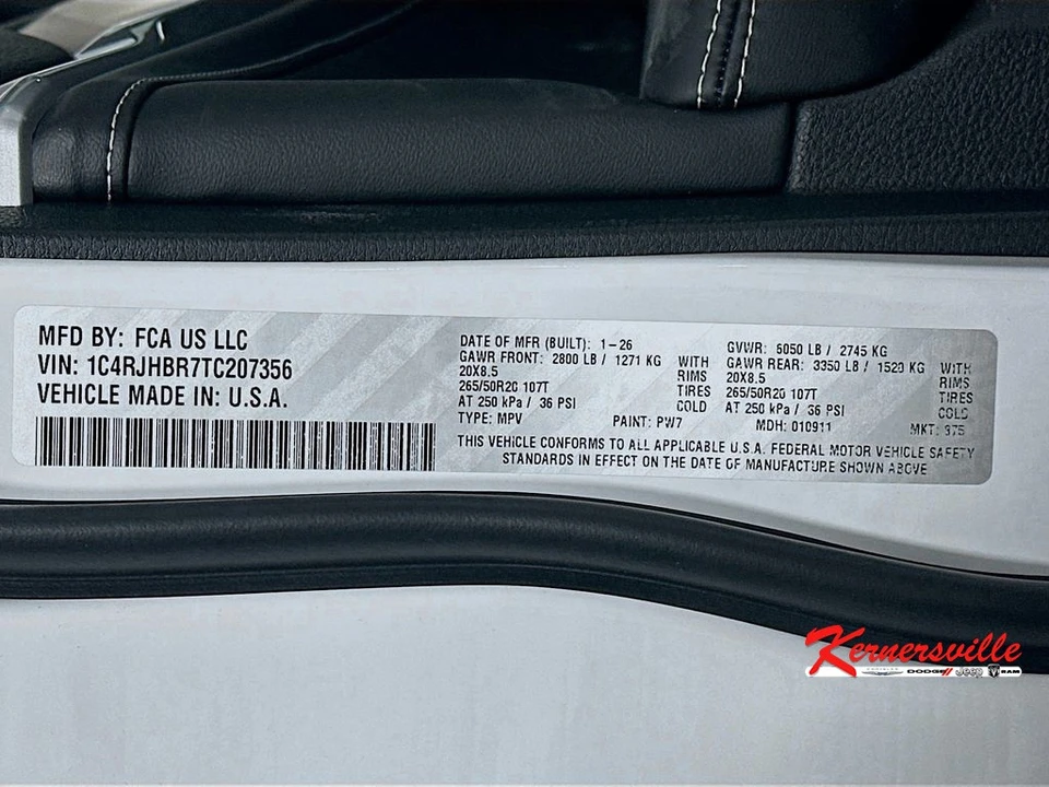 2026 Jeep WL Grand Cherokee - Image 19 of 21