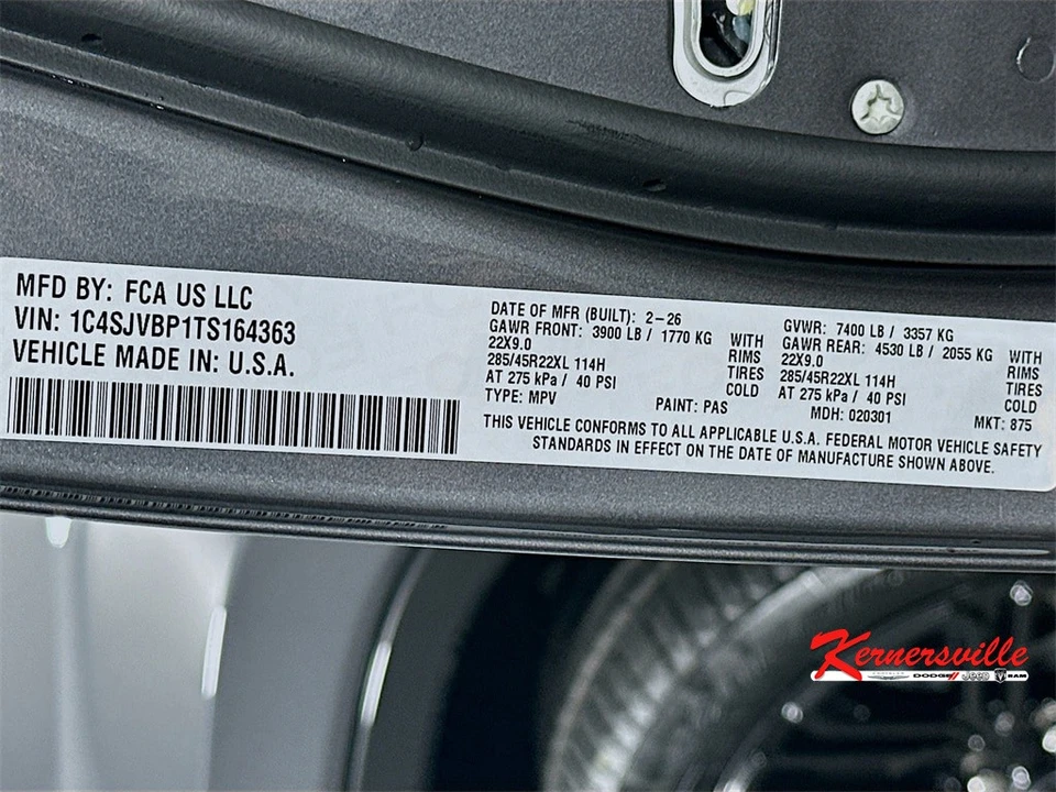 2026 Jeep WS Wagoneer - Image 19 of 21