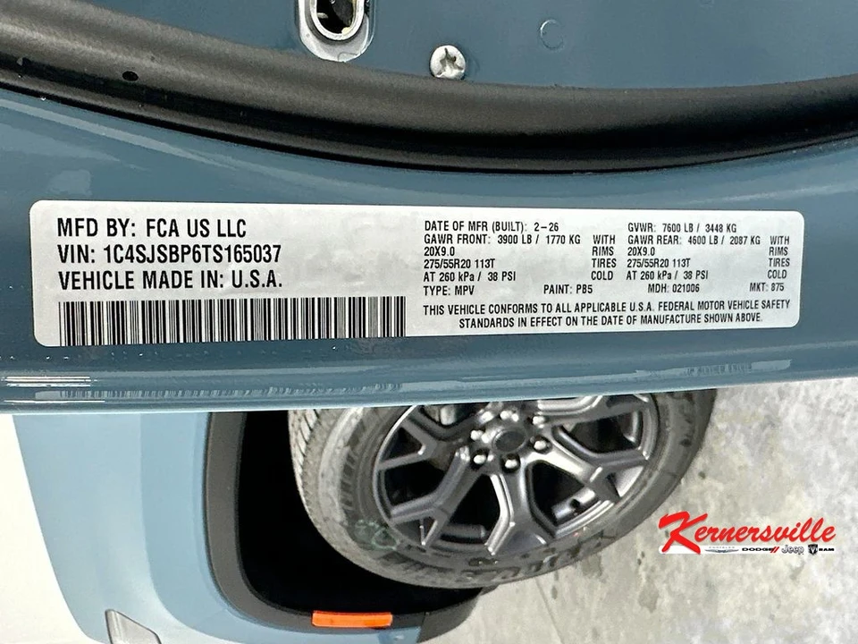 2026 Jeep WS Wagoneer - Image 22 of 23