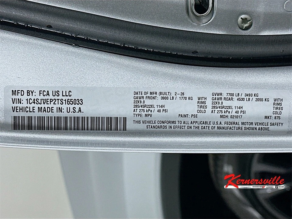 2026 Jeep WS Wagoneer - Image 19 of 21