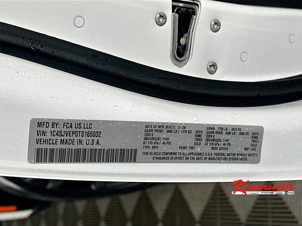 2026 Jeep WS Wagoneer - Image 18 of 21
