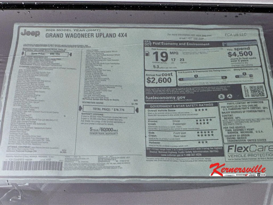 2026 Jeep WS Wagoneer - Image 21 of 22