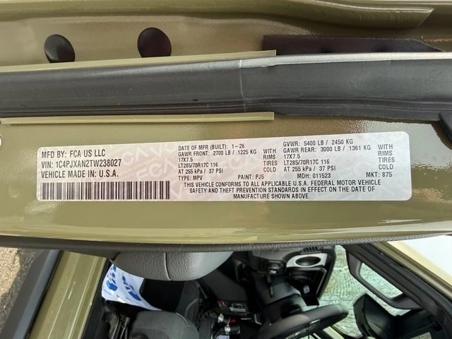 2026 Jeep JL Wrangler - Image 28 of 28
