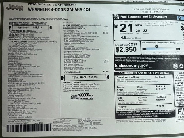 2026 Jeep JL Wrangler - Image 30 of 31
