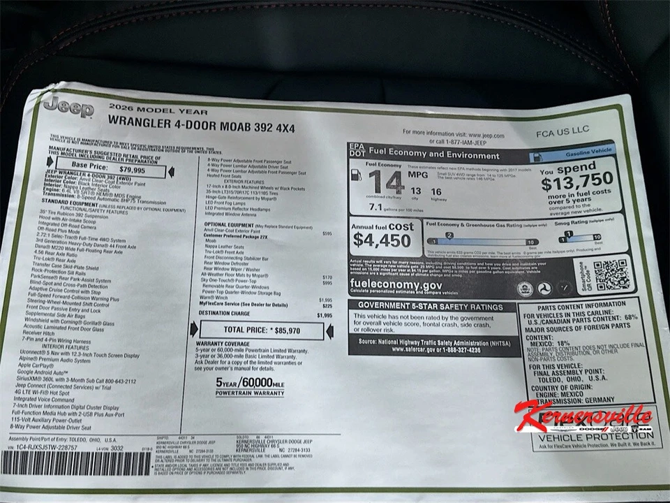 2026 Jeep JL Wrangler - Image 21 of 21