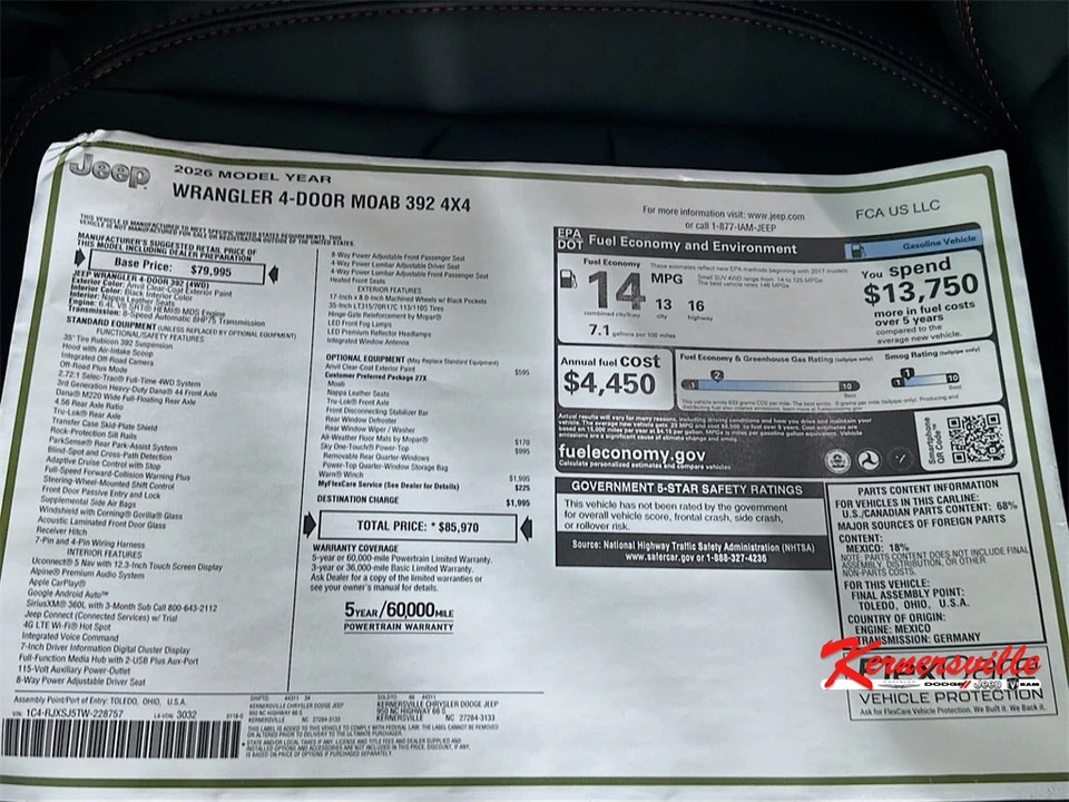 2026 Jeep JL Wrangler - Image 21 of 21