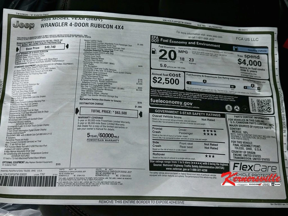 2026 Jeep JL Wrangler - Image 20 of 22
