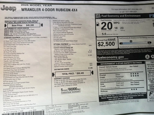 2026 Jeep JL Wrangler - Image 29 of 31