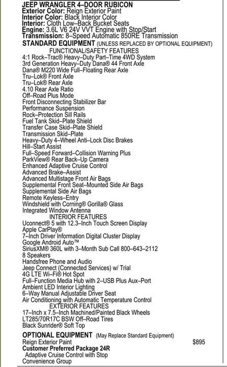 2026 Jeep JL Wrangler - Image 16 of 17