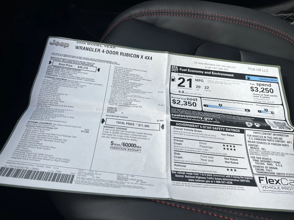 2026 Jeep JL Wrangler - Image 30 of 31