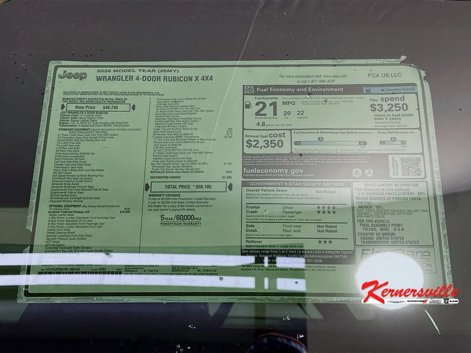2026 Jeep JL Wrangler - Image 20 of 22