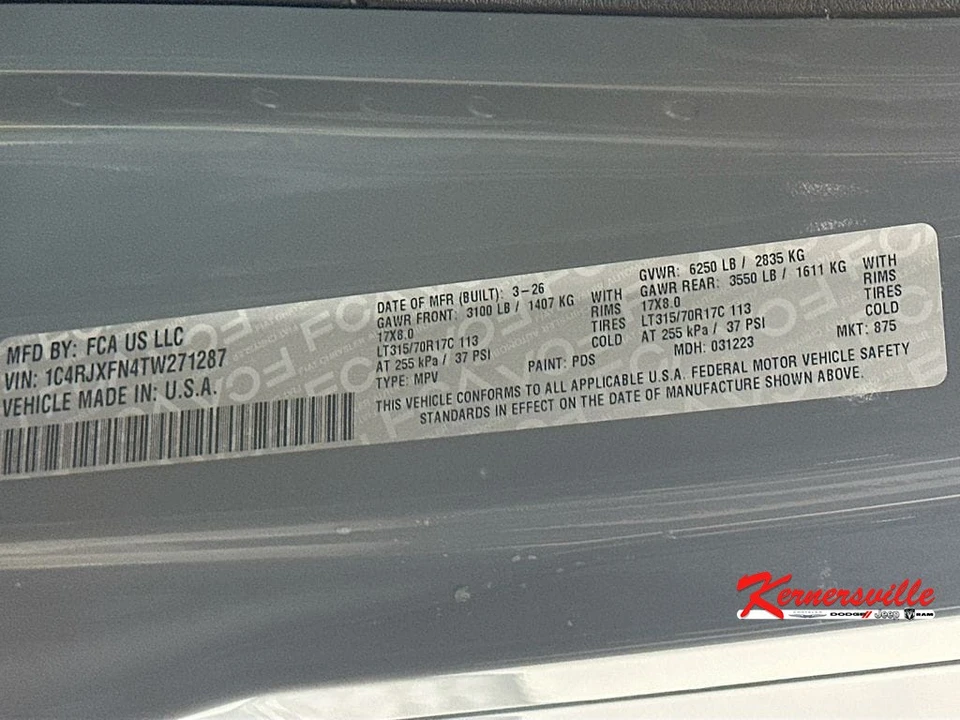 2026 Jeep JL Wrangler - Image 19 of 21