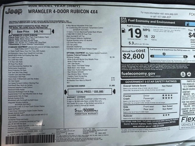 2026 Jeep JL Wrangler - Image 27 of 29