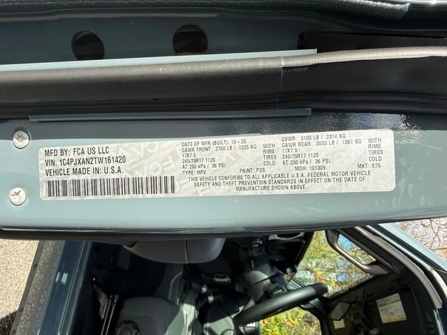 2026 Jeep JL Wrangler - Image 30 of 30
