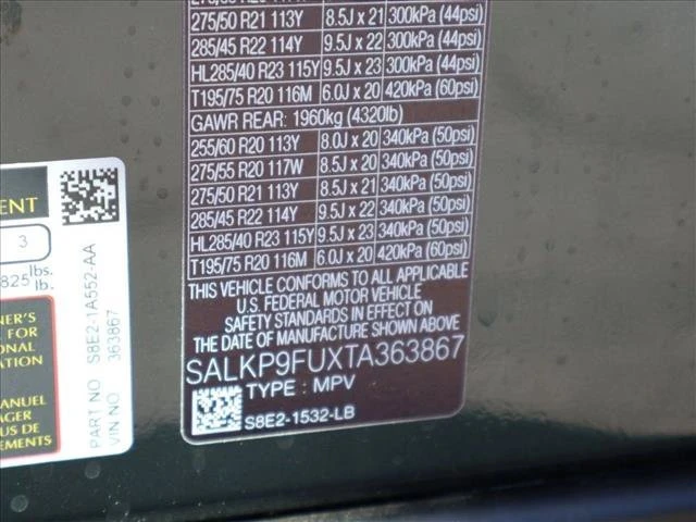 2026 Land Rover Range Rover L460 - Image 19 of 19