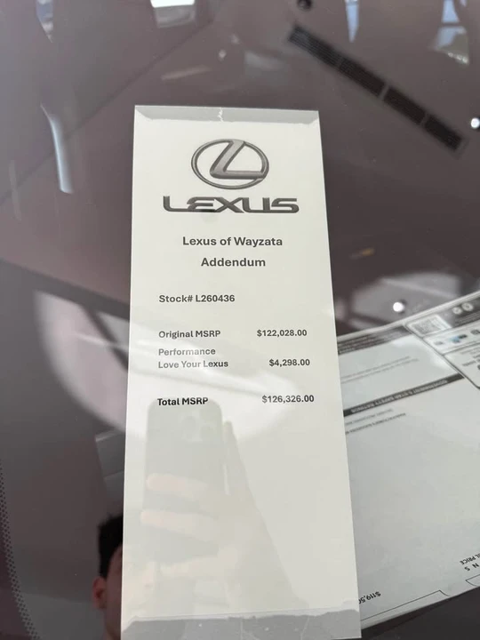 2026 Lexus LX 3rd Gen - Image 6 of 6