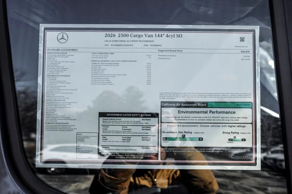 2026 Mercedes-Benz VS30 Sprinter - Image 20 of 21
