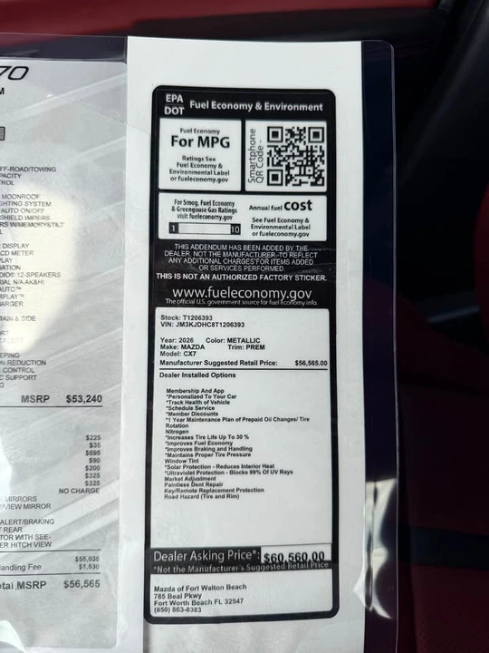 2026 Mazda CX-70 - Image 14 of 15