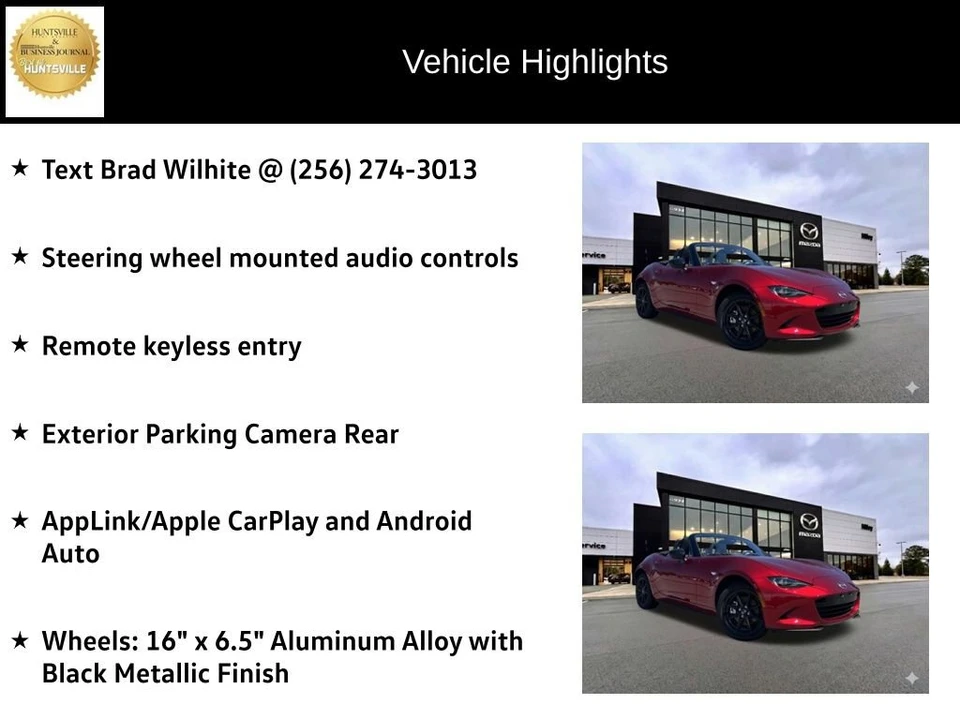 2026 Mazda ND MX-5 Miata - Image 6 of 27