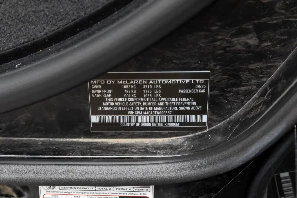 2026 McLaren 750S Coupe - Image 20 of 31