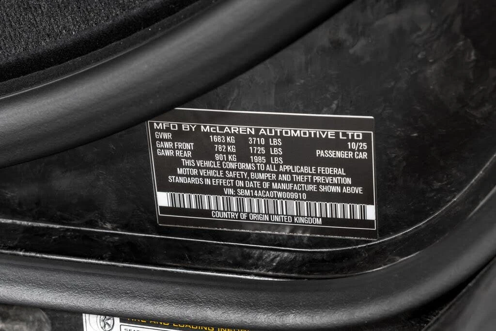 2026 McLaren 750S Coupe - Image 10 of 31