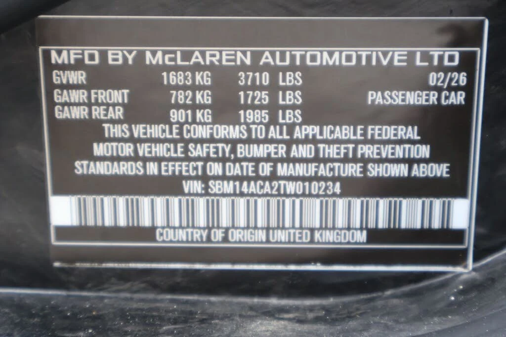 2026 McLaren 750S Coupe - Image 23 of 28