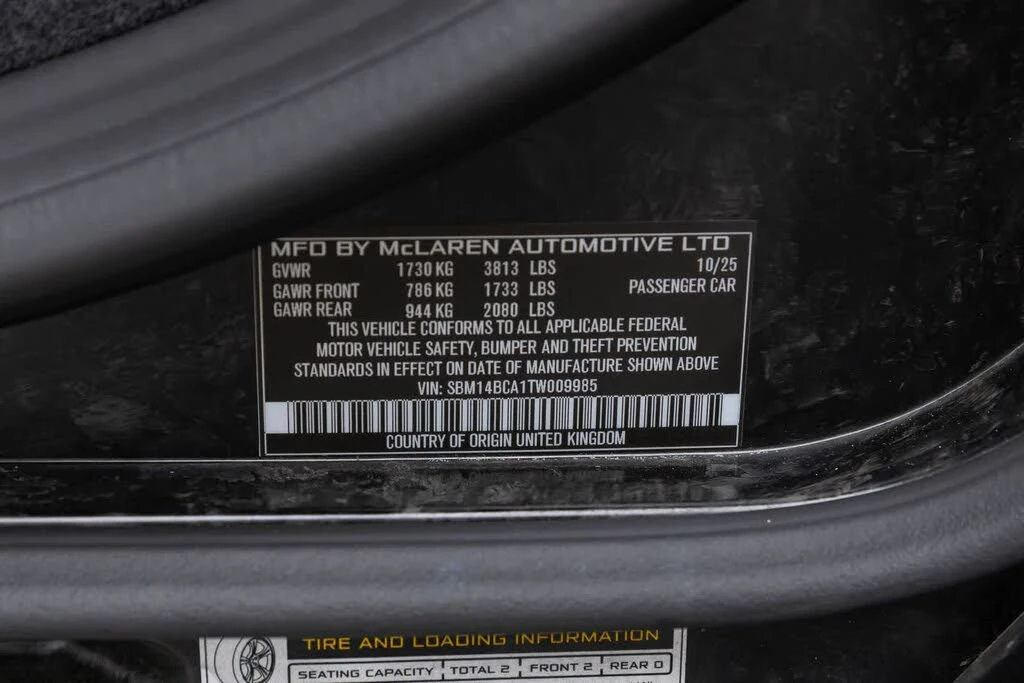 2026 McLaren 750S Spider - Image 19 of 31