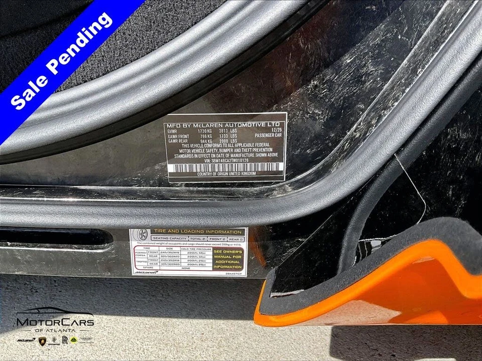 2026 McLaren 750S Spider - Image 24 of 26