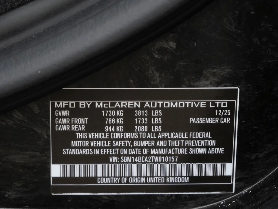 2026 McLaren 750S Spider - Image 29 of 29