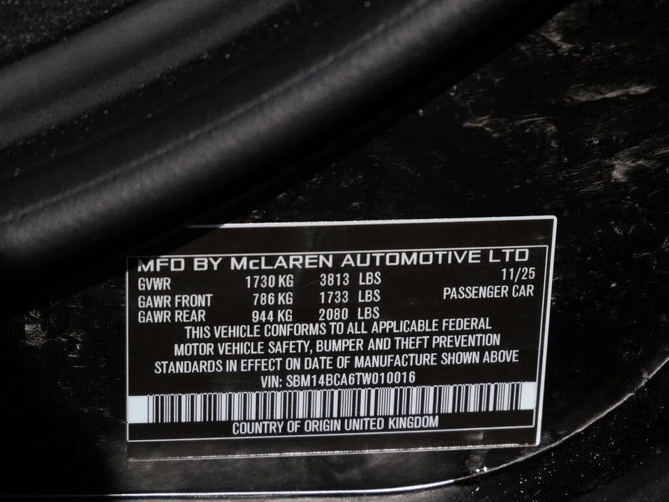 2026 McLaren 750S Spider - Image 26 of 26