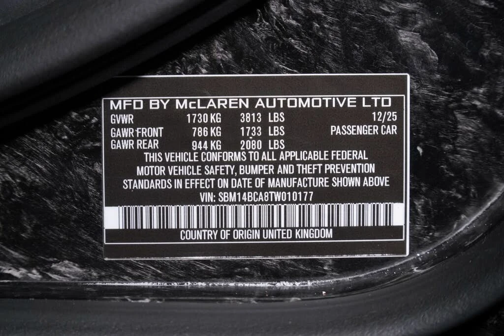 2026 McLaren 750S Spider - Image 23 of 31