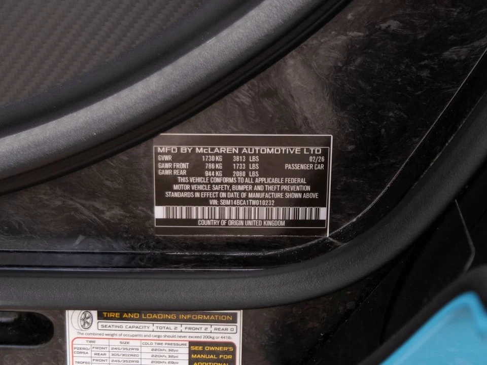 2026 McLaren 750S Spider - Image 20 of 31