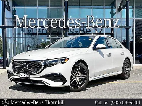 2026 Mercedes-Benz E350 4Matic Sedan