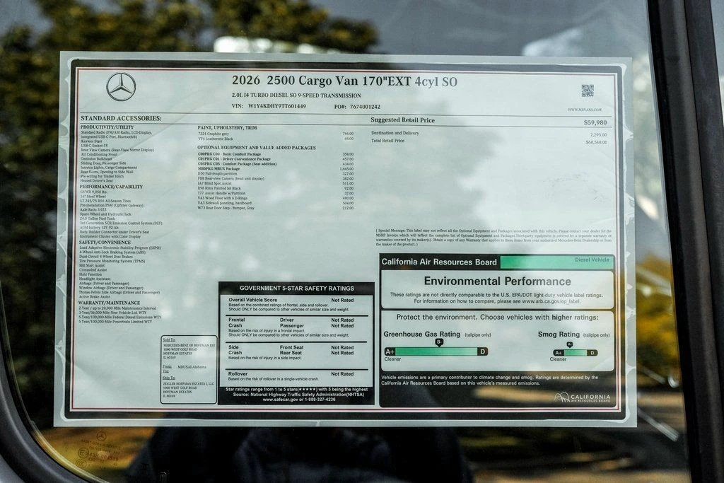 2026 Mercedes-Benz VS30 Sprinter - Image 20 of 21