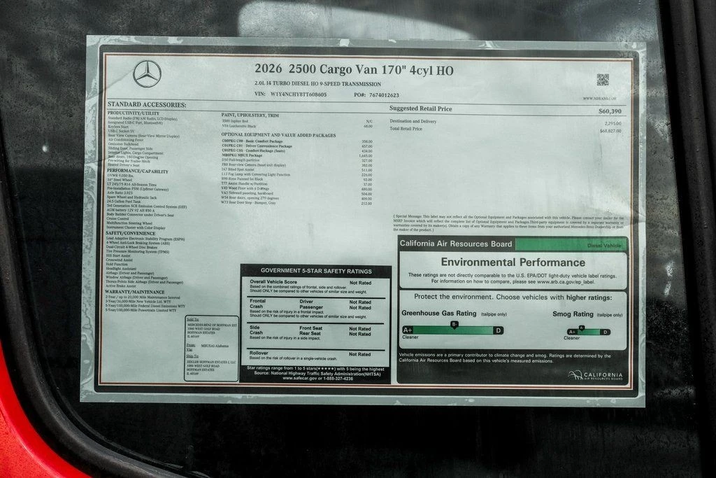 2026 Mercedes-Benz VS30 Sprinter - Image 21 of 21