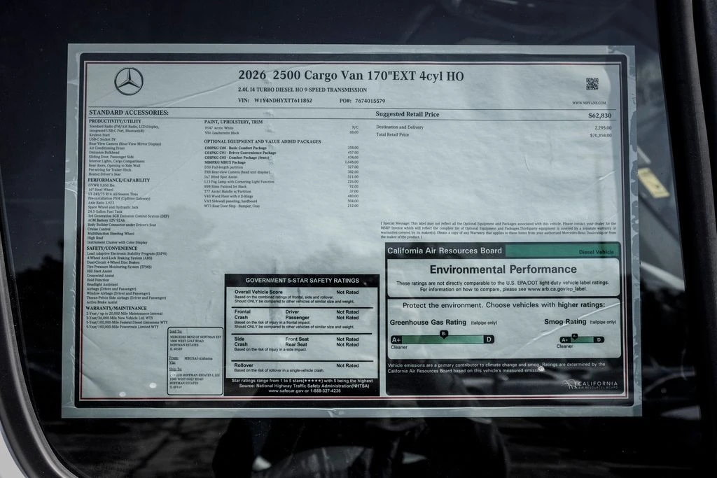 2026 Mercedes-Benz VS30 Sprinter - Image 21 of 21