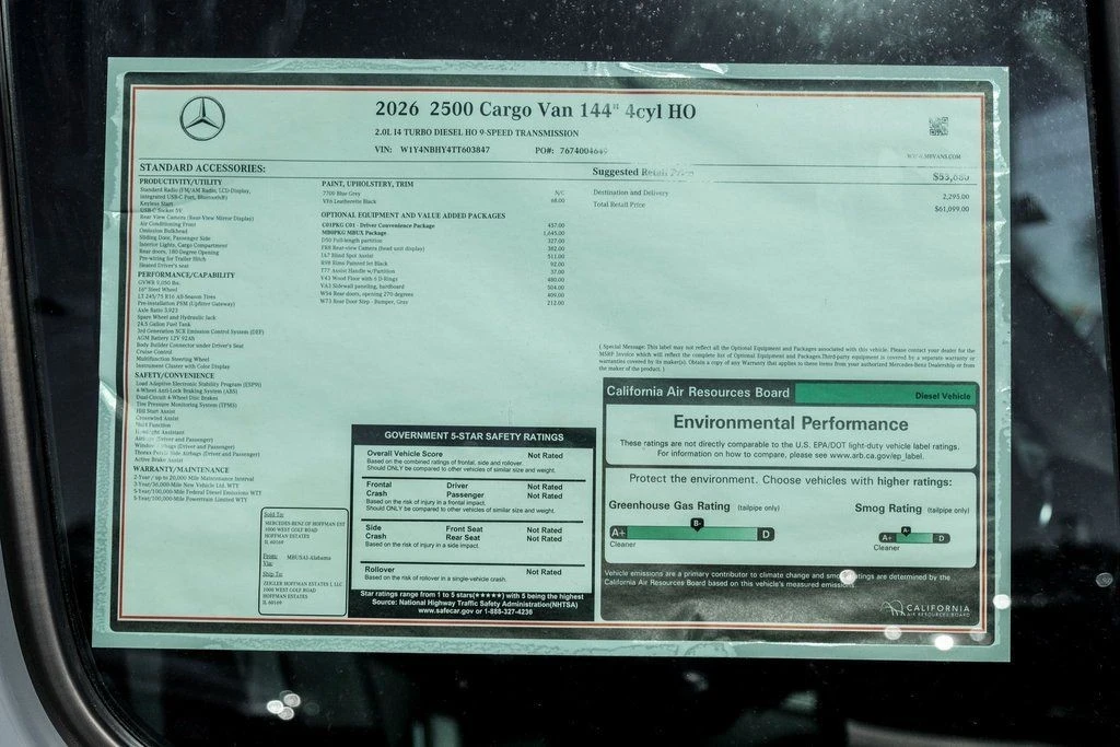 2026 Mercedes-Benz VS30 Sprinter - Image 21 of 30