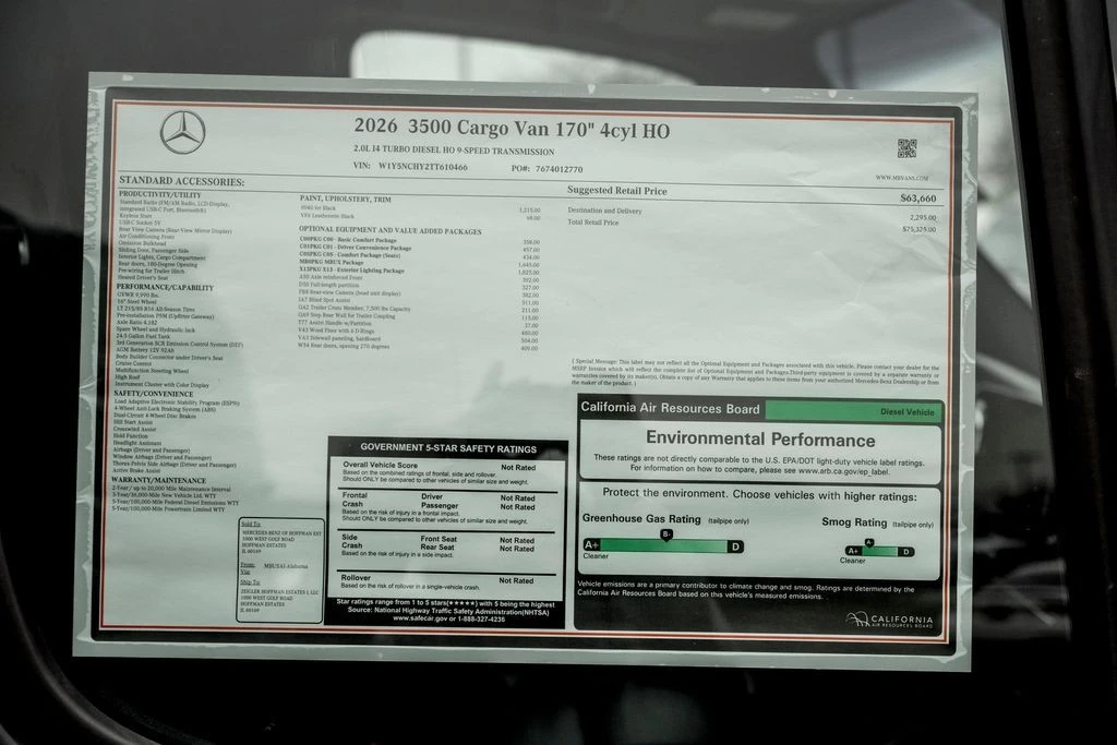 2026 Mercedes-Benz VS30 Sprinter - Image 21 of 21