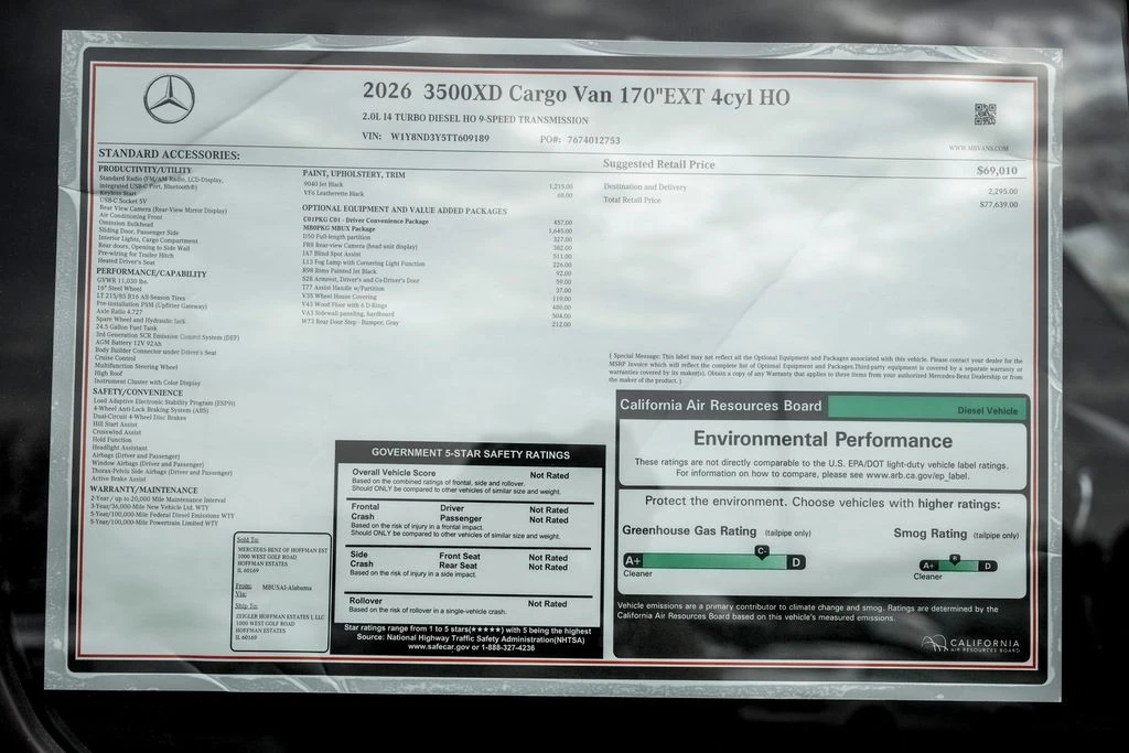 2026 Mercedes-Benz VS30 Sprinter - Image 21 of 21
