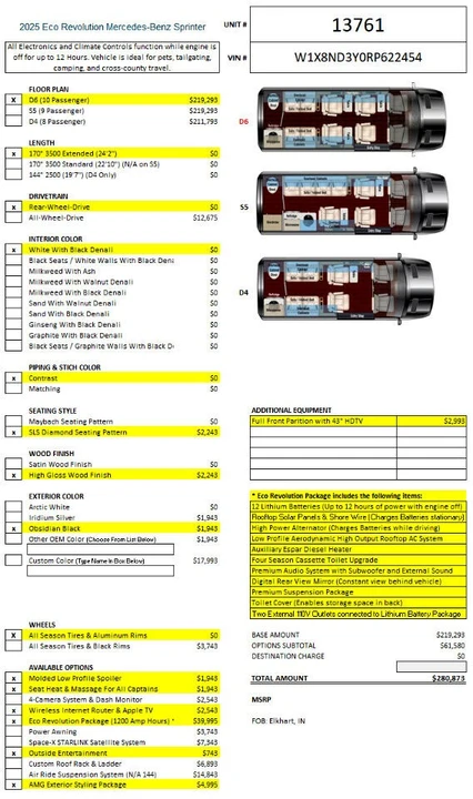 2026 Mercedes-Benz VS30 Sprinter - Image 5 of 12