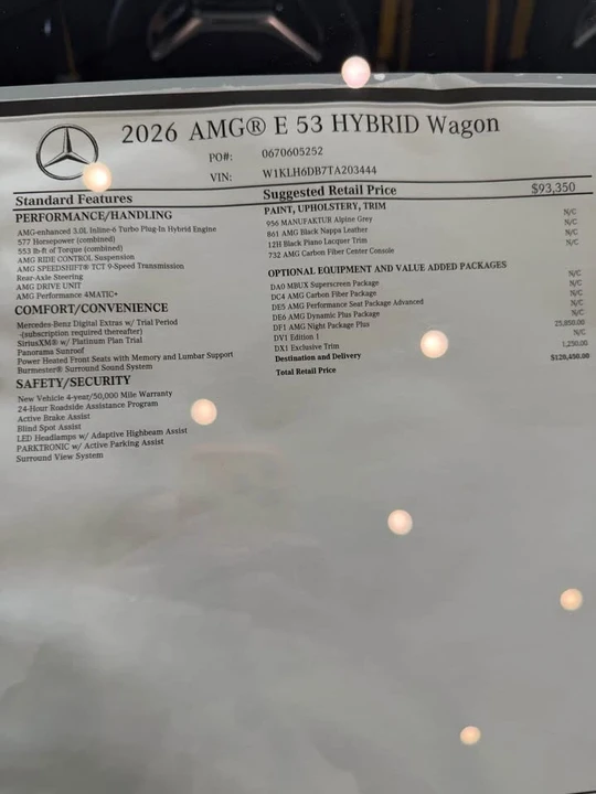 2026 Mercedes-Benz W214 E-Class - Image 7 of 7