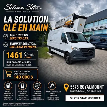 2026 Mercedes-Benz Sprinter 3500 170 Ladder