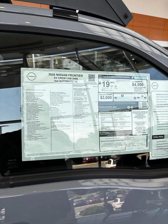2026 Nissan Frontier 3rd Gen - Image 13 of 13