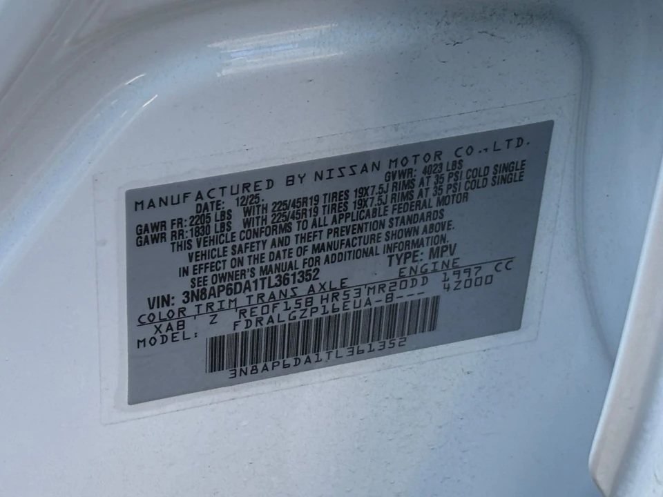 2026 Nissan Kicks - Image 26 of 31