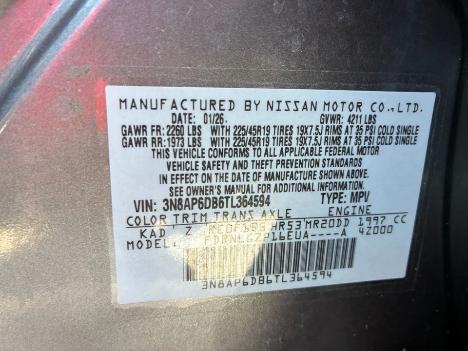 2026 Nissan Kicks - Image 29 of 31