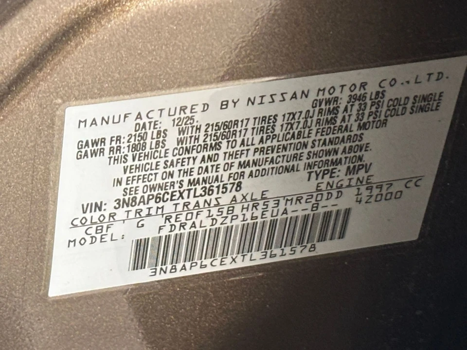2026 Nissan Kicks - Image 29 of 31